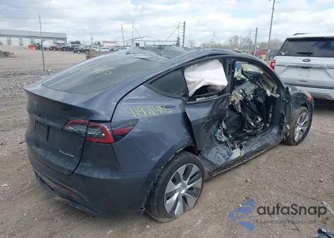 2022 Tesla Model Y Long Range Dual Motor All-Wheel Drive from USA, damaged, VIN 7SAYGAEE9NF428833